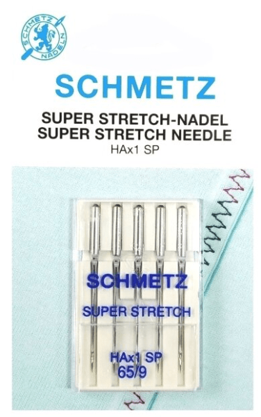 Иглы Schmetz супер-стрейч HAx1 SP 65/9, 5 шт в Кашине